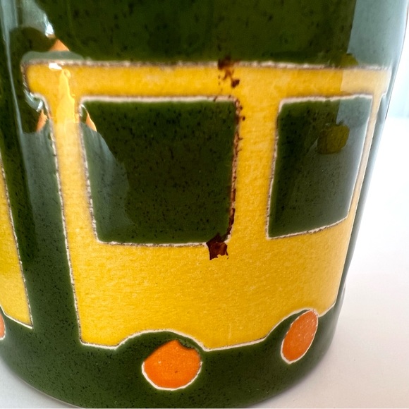 Vintage Waechtersbach West Germany Mugs Train MCM - Picture 8 of 12
